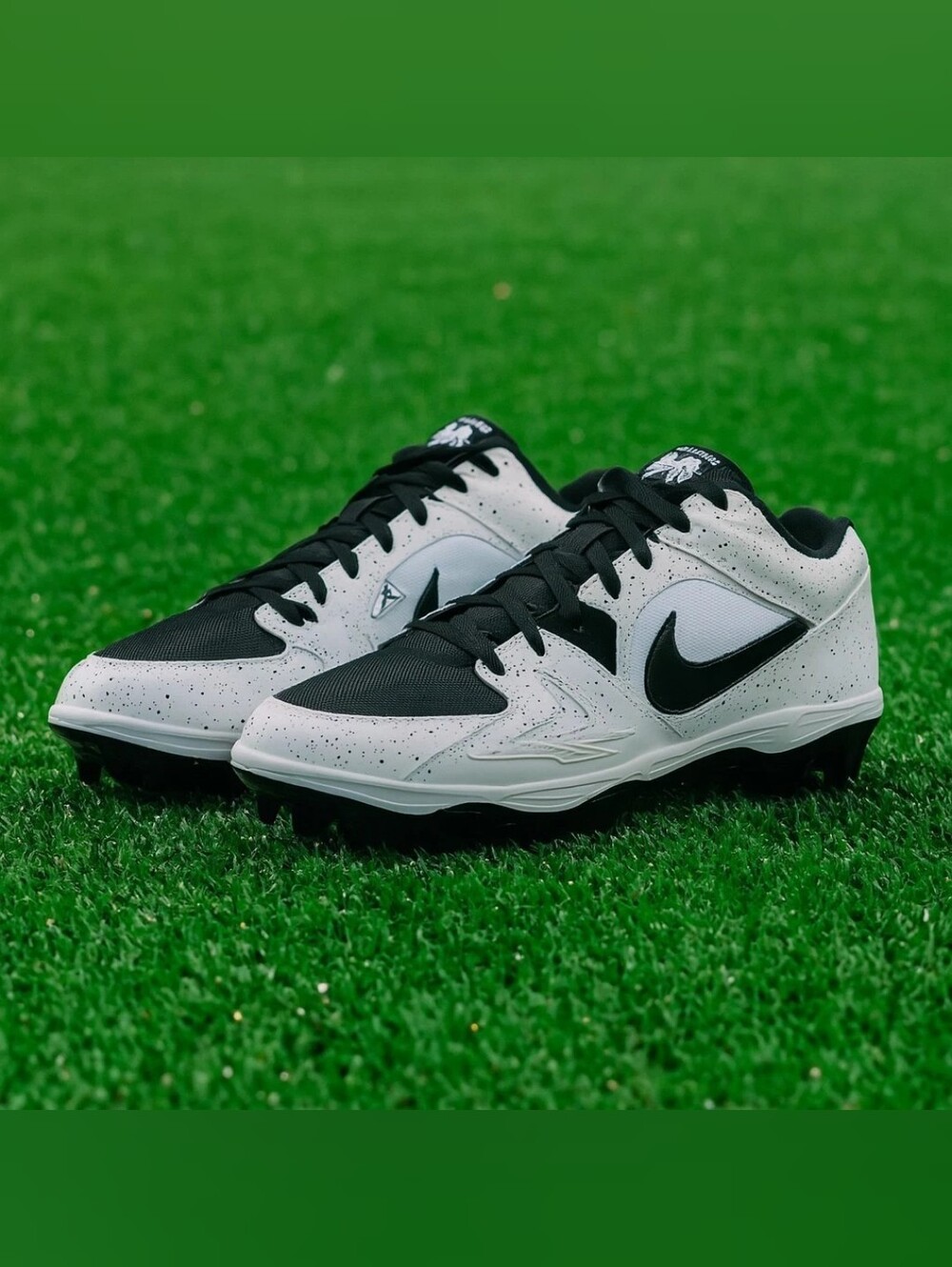 Men's Air Jordan Stadium 90 Cleat 'White Black' Football Cleats